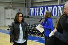 WBBall Final Four tribute  Wheaton College honored the 25th anniversary of the 1994-95 women’s basketball team that went to the NCAA final four during halftime ceremony of Wheaton’s game against Mount Holyoke College Saturday, January 18, 2020. - Photo By: KEITH NORDSTROM : Wheaton, basketball, NCAA, Final Four, 25th anniversary